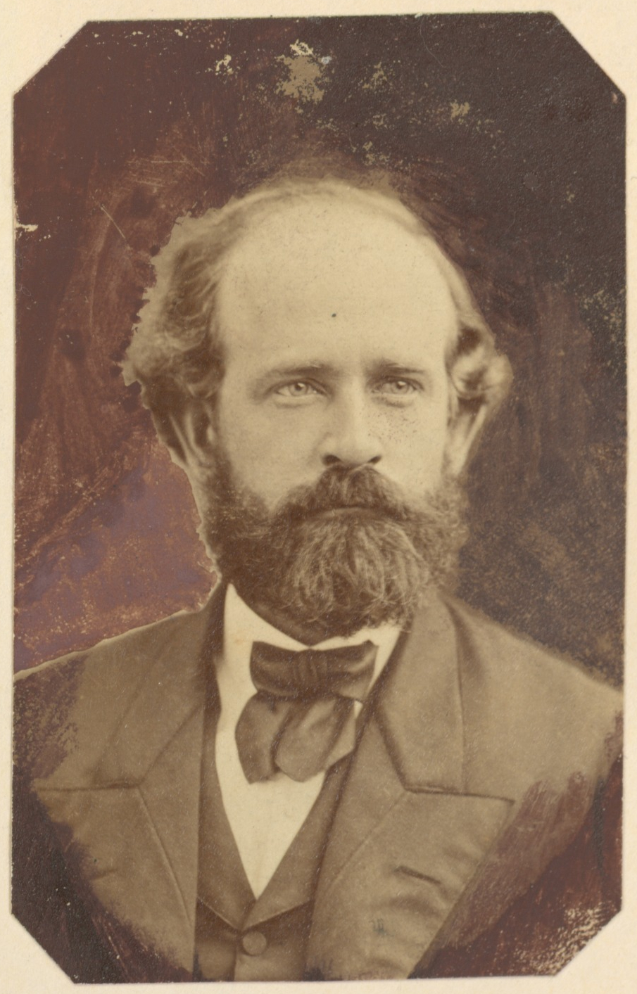 Henry George at age 31, photographic portrait