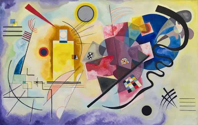 Wassily Kandinsky, Yellow-Red-Blue, 1925, oil on canvas